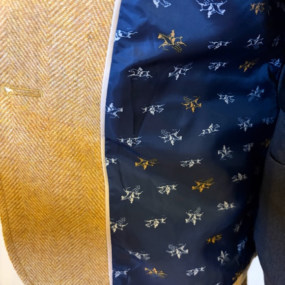 🏷️ Talbots Wool Blend Herringbone Blazer - Size 6 - NWOT - Picture 11 of 13